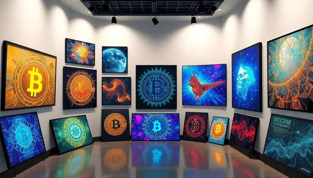 Bitcoin Art: Die kreative Seite der Kryptowährung