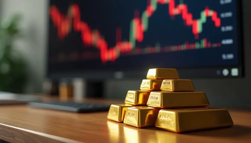 Bitcoin im Abwärtstrend: Gold als sicherer Hafen gewinnt an Stärke