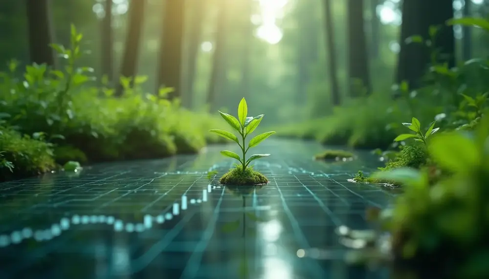 Blockchain-Technologie revolutioniert Wertpapierhandel und fördert nachhaltige Initiativen