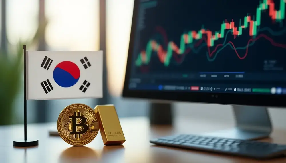 DAX erreicht Rekordhoch, Bitcoin und Gold steigen – Südkorea setzt auf Kryptowährungen