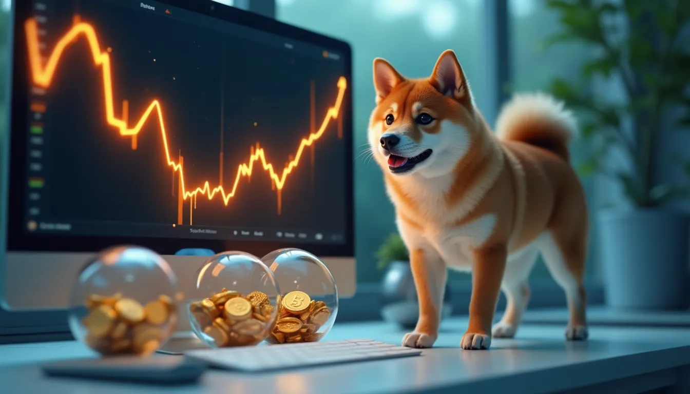 Dogecoin-Rally: Wal-Käufe stützen den Kurs trotz wichtiger Widerstände