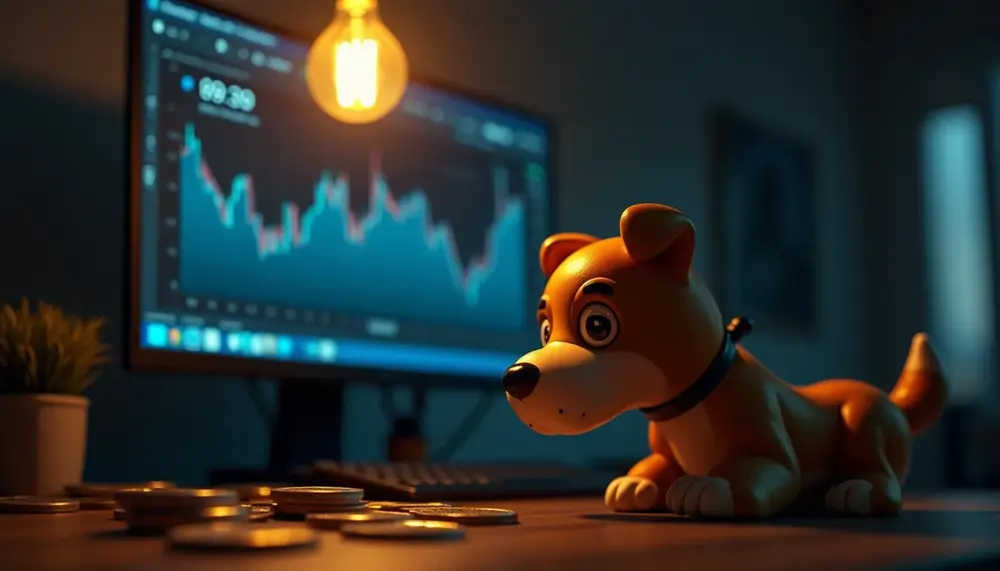 Dogecoin stürzt auf neues Tief: Verkaufsdruck und Unsicherheit wachsen