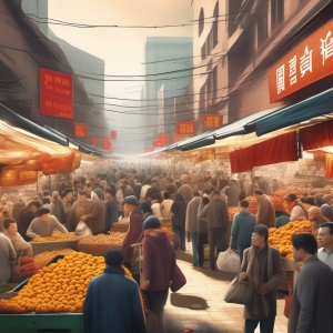 Ein Blick auf den Markt am Donnerstag