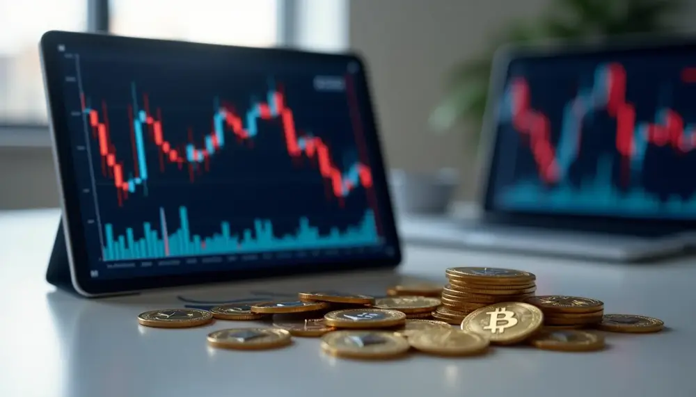 Kryptomarkt am Montagvormittag: Deutliche Verluste bei Bitcoin, Ethereum und Co.