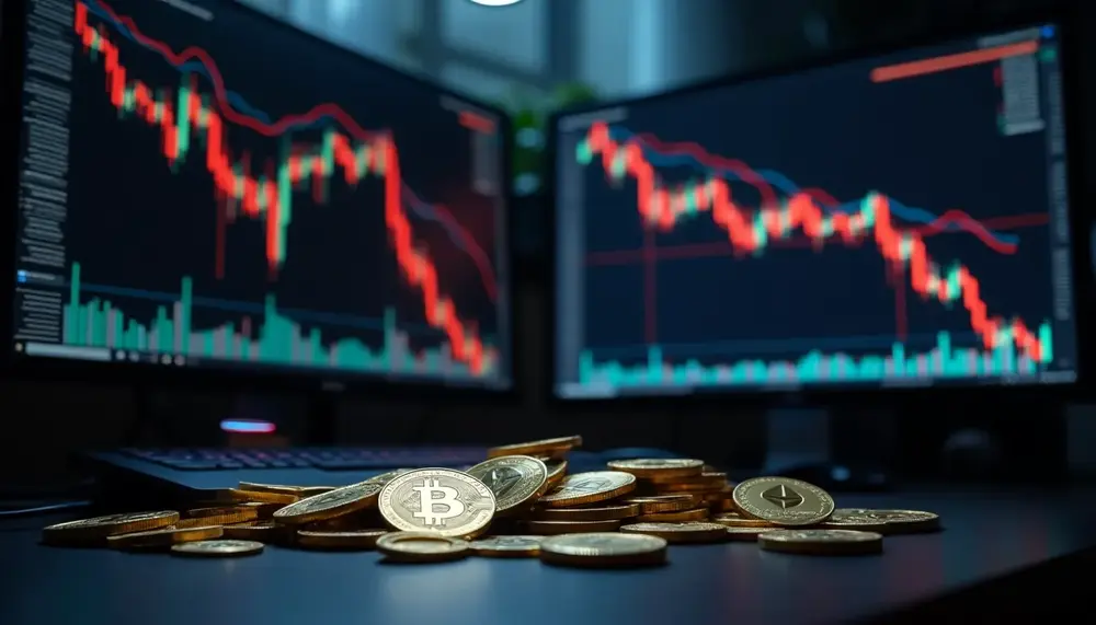 Kryptomarkt unter Druck: Bitcoin, Ethereum und Altcoins mit starken Verlusten