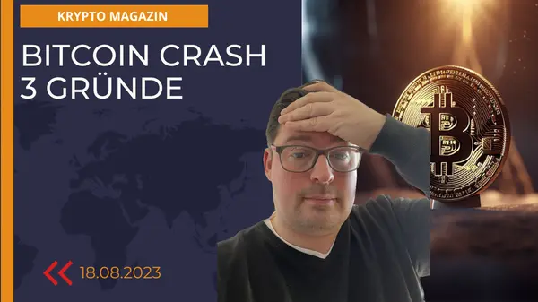 Bitcoin CRASH - 3 Gründe
